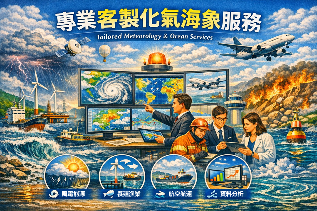 專業客製化氣海象服務